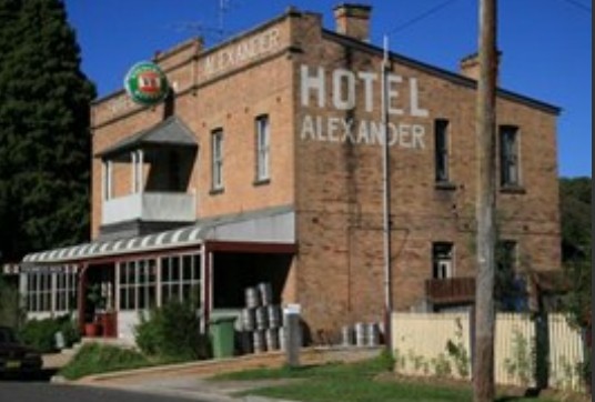 Alexander Hotel Rydal - Accommodation Port Macquarie