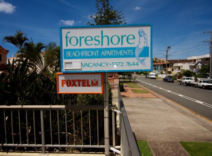 Foreshore Apartments Mermaid Beach - Accommodation Sunshine Coast
