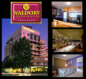 Waldorf Apartments Hotel Canberra - St Kilda Accommodation 1