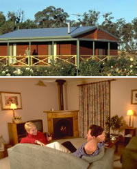 Twin Trees Country Cottages - Accommodation VIC