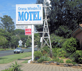 Orana Windmill Motel - Accommodation Rockhampton