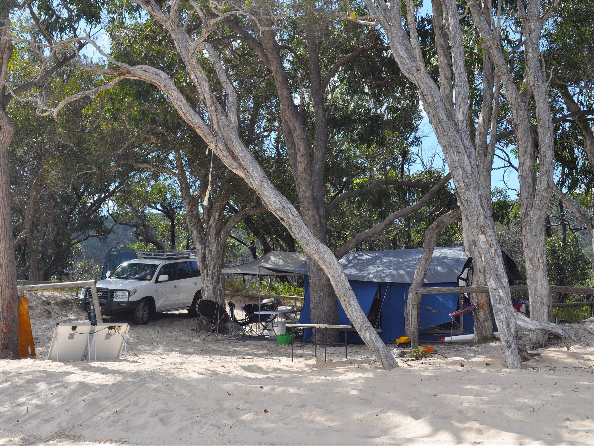Moreton Island National Park and Recreation Area camping - Accommodation VIC