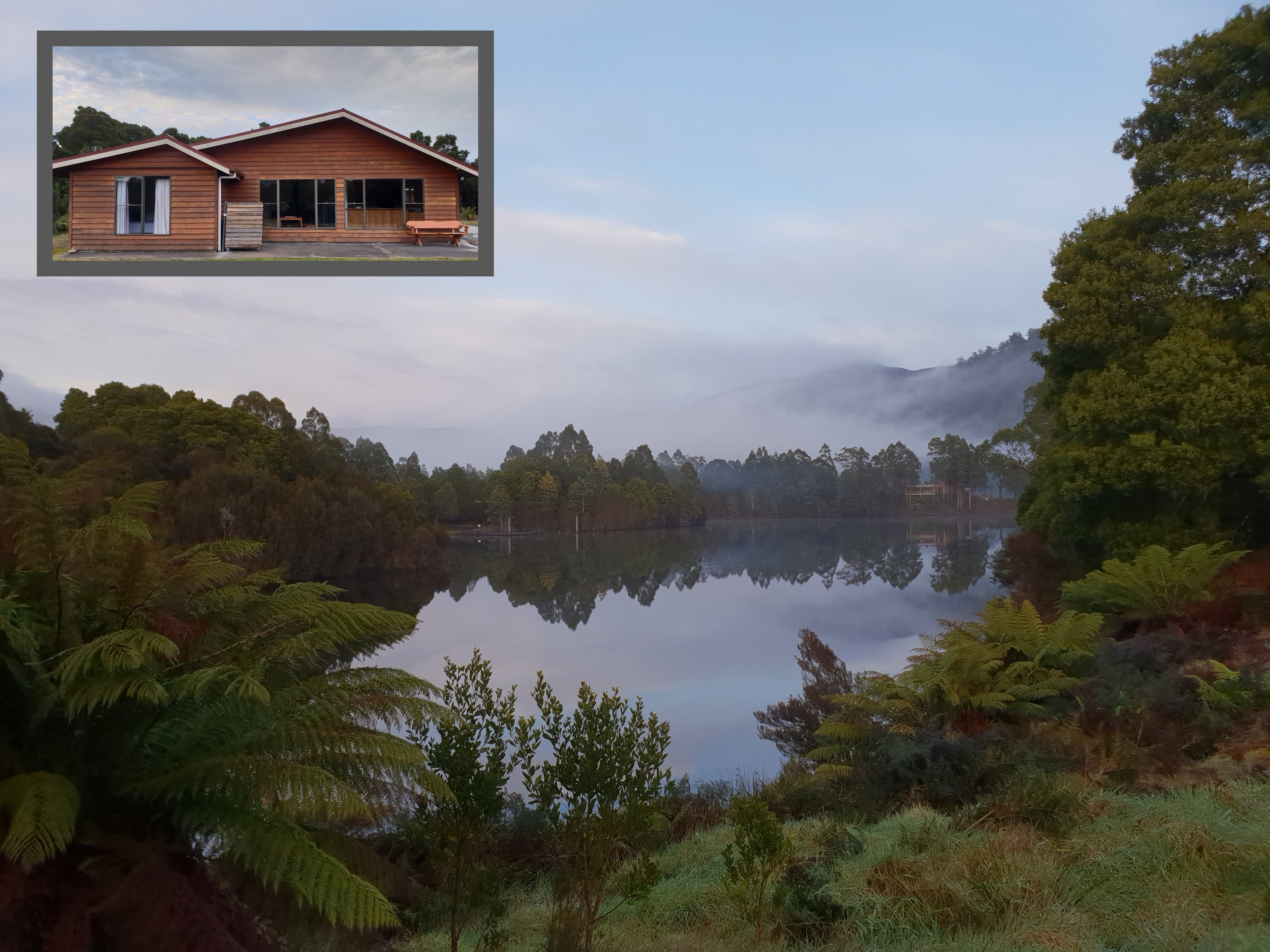 Tullah HideAway - Lakeside  Mountain Views - Accommodation Tasmania