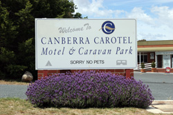 Canberra Carotel Motel - Hervey Bay Accommodation